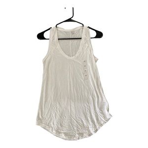 GAP XS White Tank Top